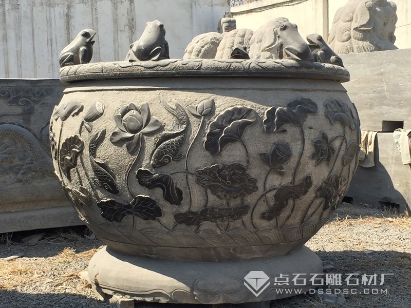 石缸 石頭魚(yú)缸 石質(zhì)魚(yú)缸